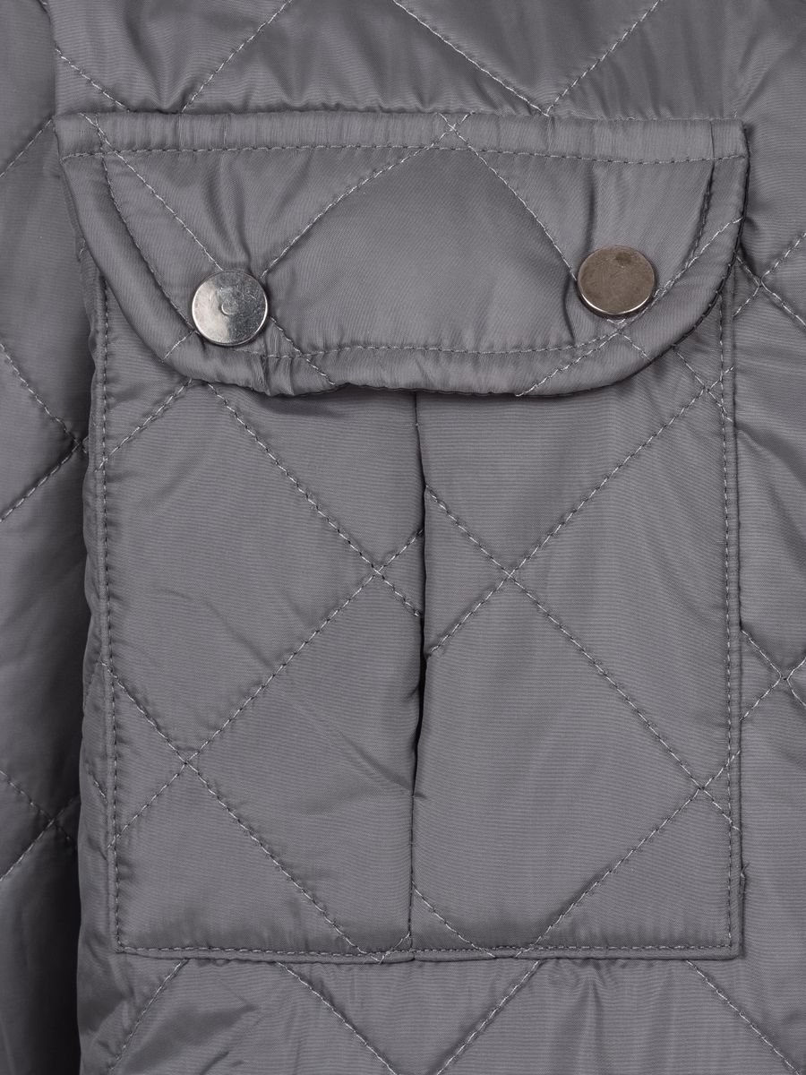 Gesteppte Utility-Jacke mit Taschen