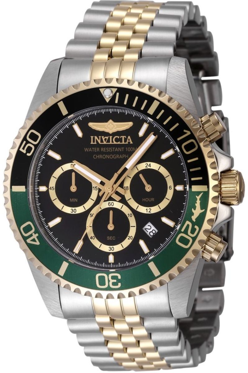 Herren-Chronograph aus Edelstahl