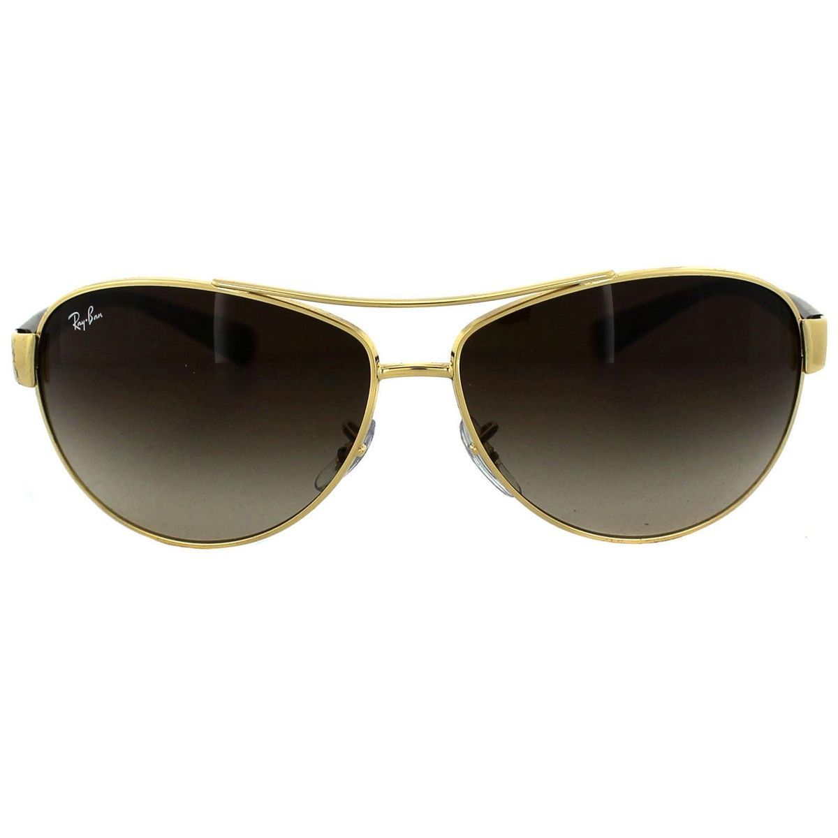 Klassische Pilotenbrille mit goldenem Rahmen