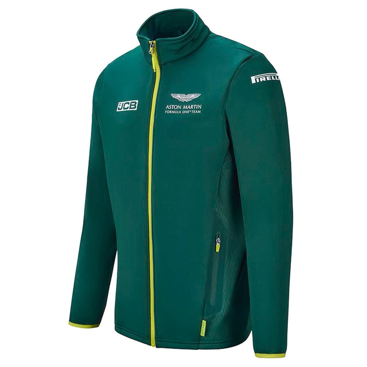 Aston Martin Team Grüne Softshelljacke