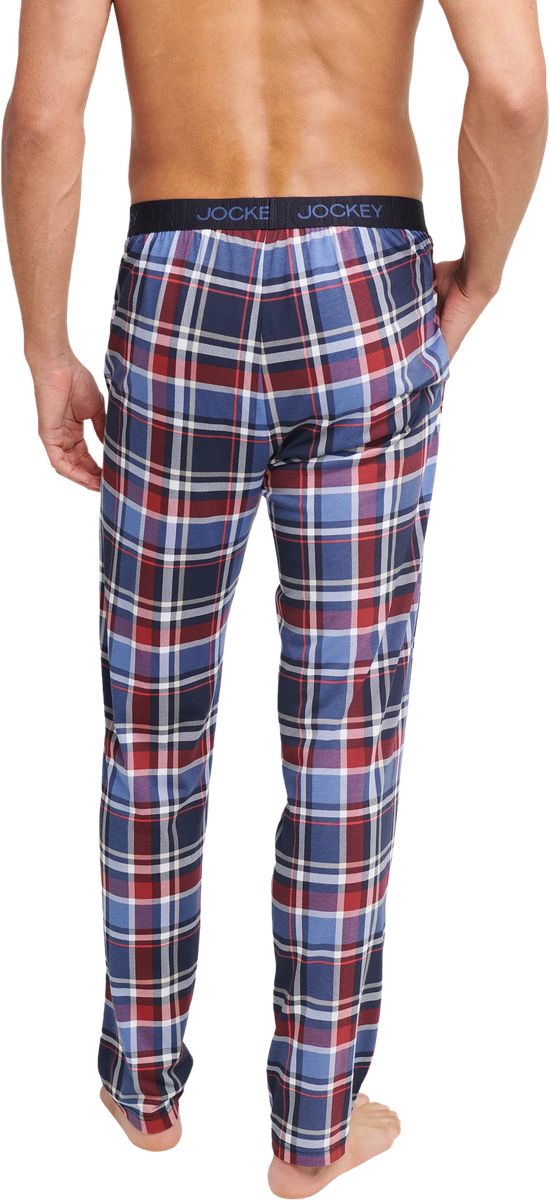 Karierte Loungewear-Hose aus Baumwolle