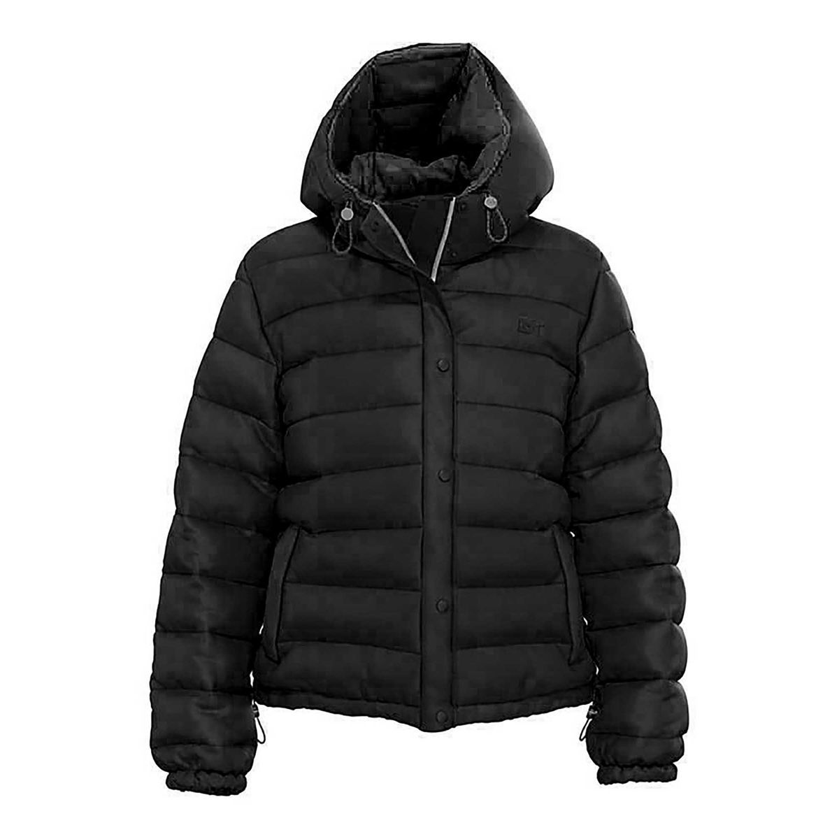 Packbare Steppjacke mit Kapuze