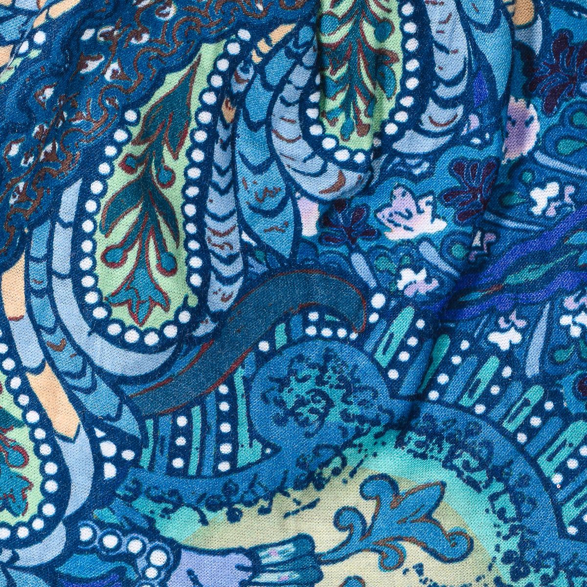 Leichtes Beanie mit Paisleymuster