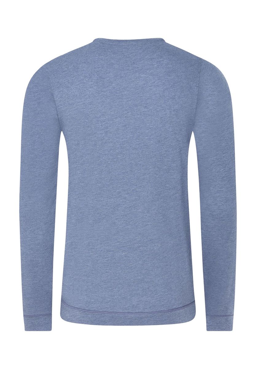 Herren Langarm Basic T-Shirt