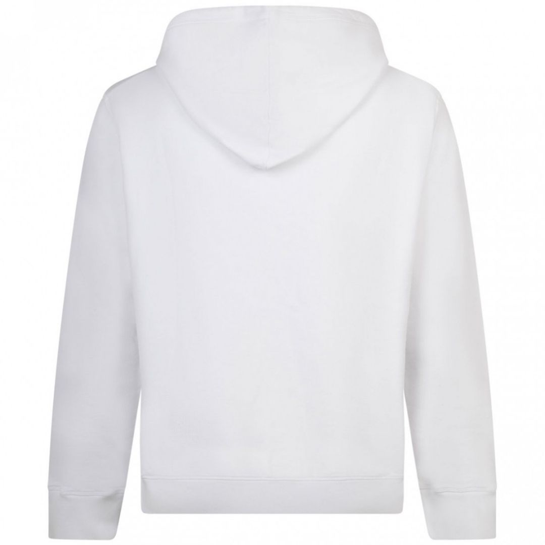 Kapuzenpullover mit verblasstem Logo-Print