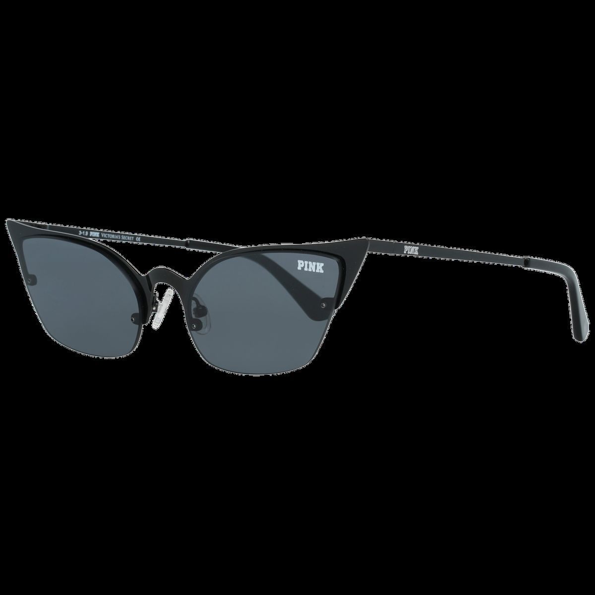 Cat-Eye Sonnenbrille mit Metallrahmen
