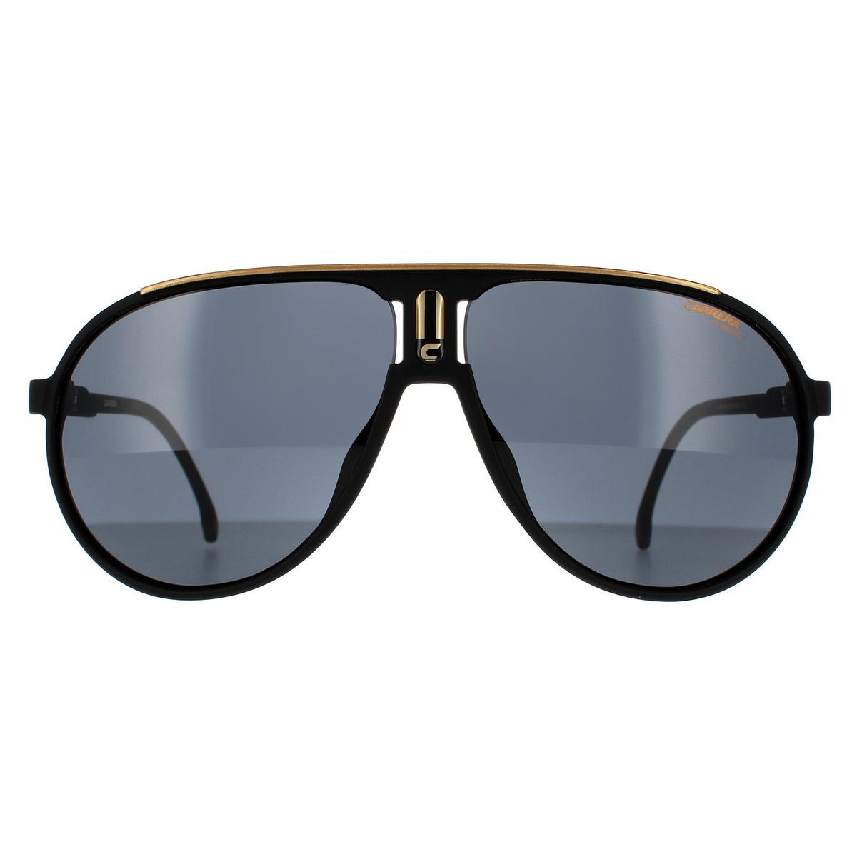 Carrera Schwarze Aviator Unisex Sonnenbrille