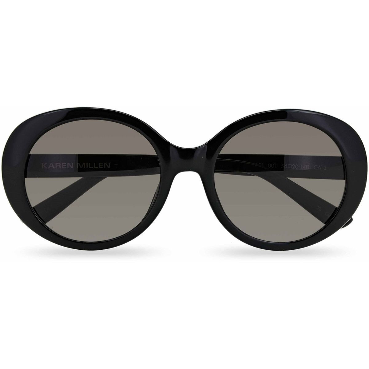 Übergroße Sonnenbrille mit runden Gläsern