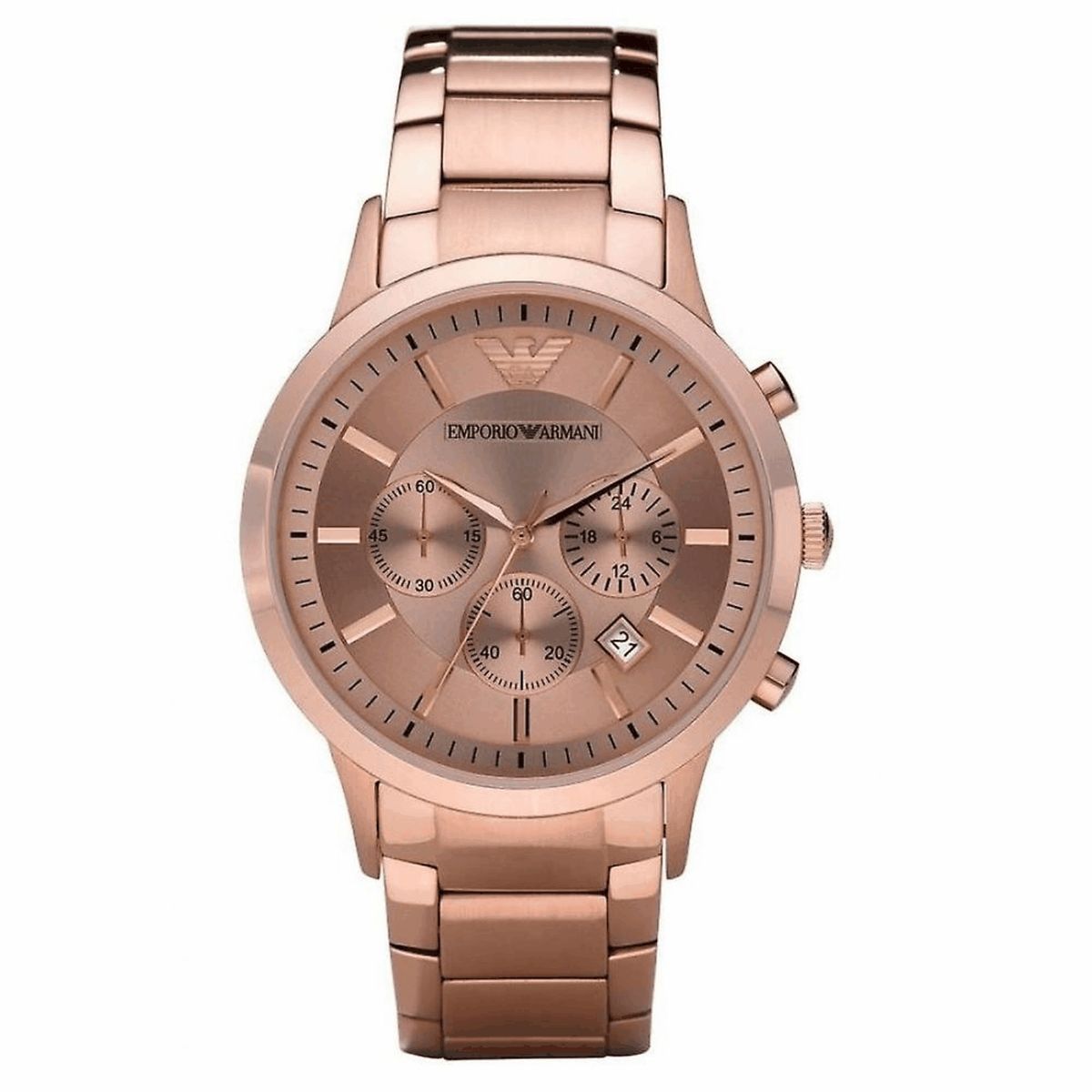 Roségold Chronograph Uhr