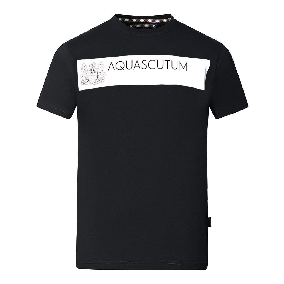 Baumwoll T-Shirt mit Logo-Grafik