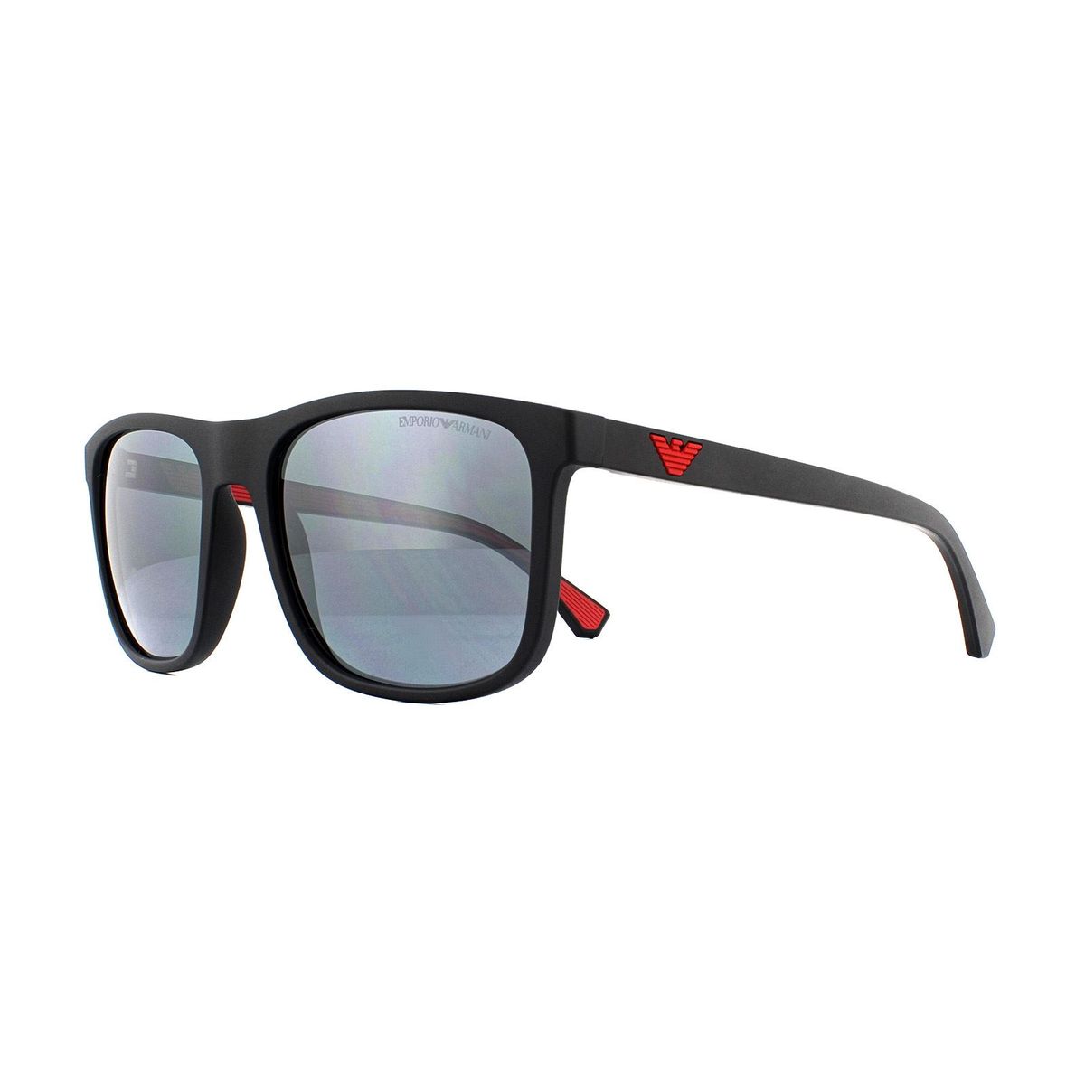 Moderne quadratische verspiegelte Sonnenbrille