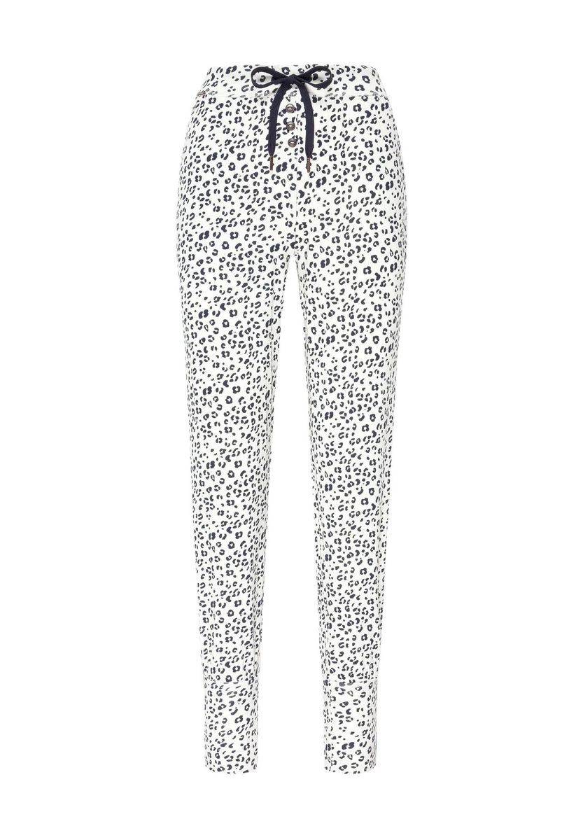 Loungewear-Hose mit Leopardenmuster