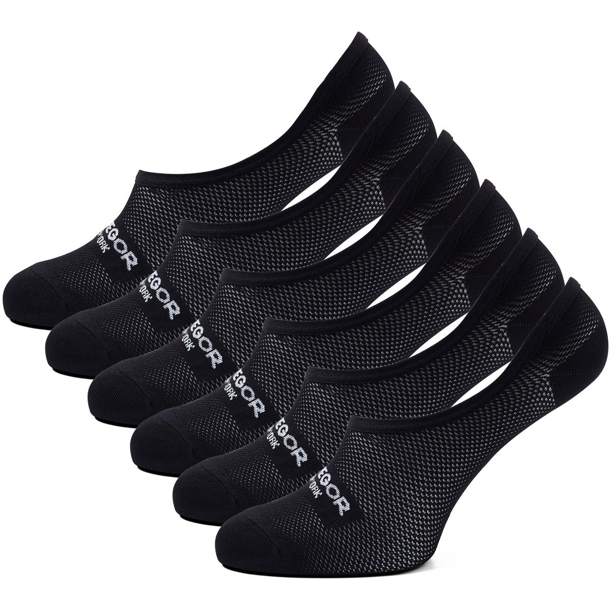 Unsichtbare Sneaker Socken 6er-Pack