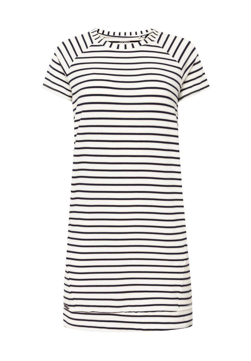 Gestreiftes Strick-Nachthemd mit Relaxed-Fit