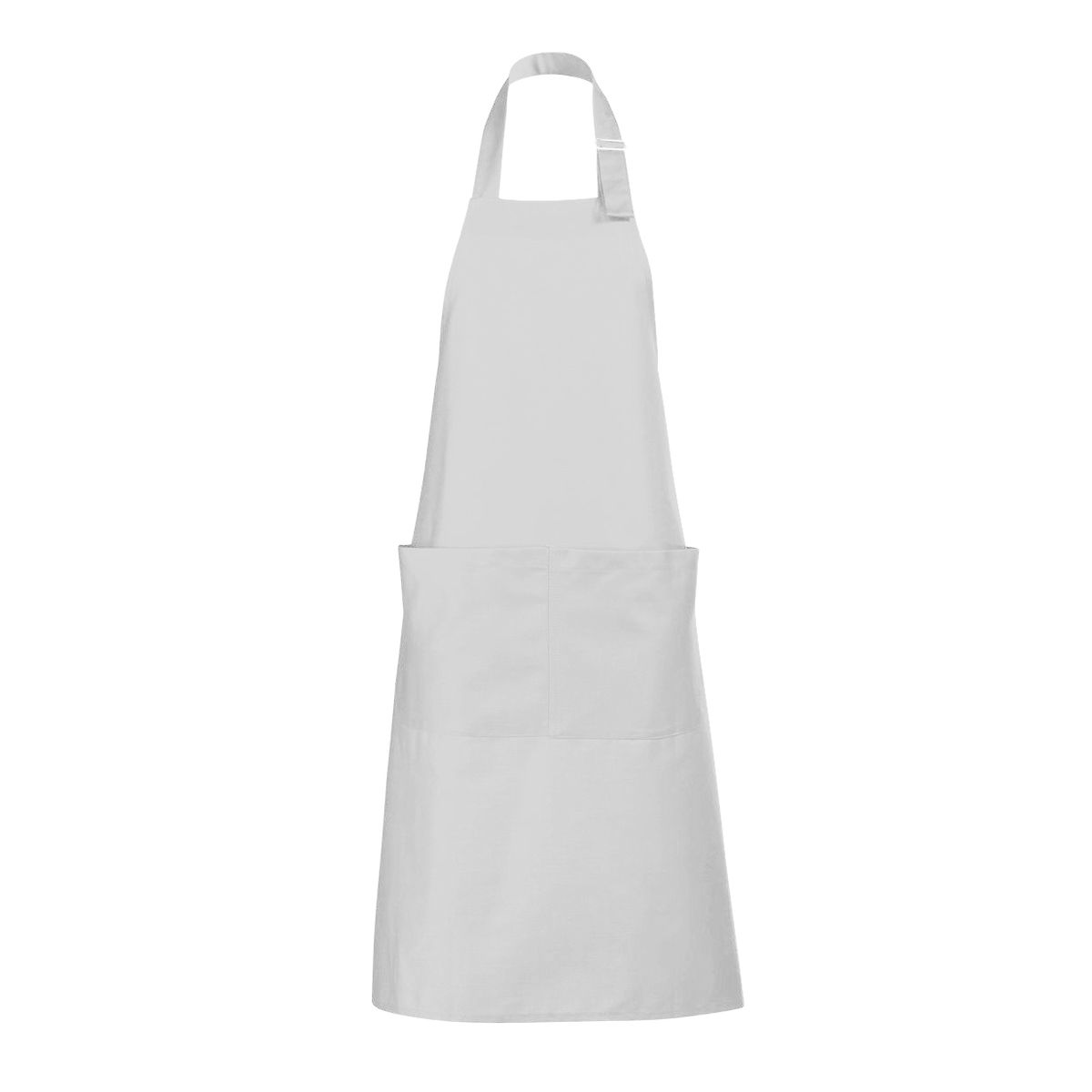 Lange Latzschürze mit Taschen