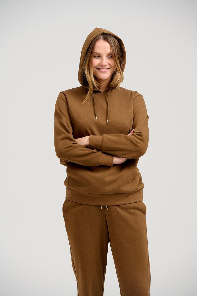 Basic Hoodie Sweatshirt mit lockerer Passform