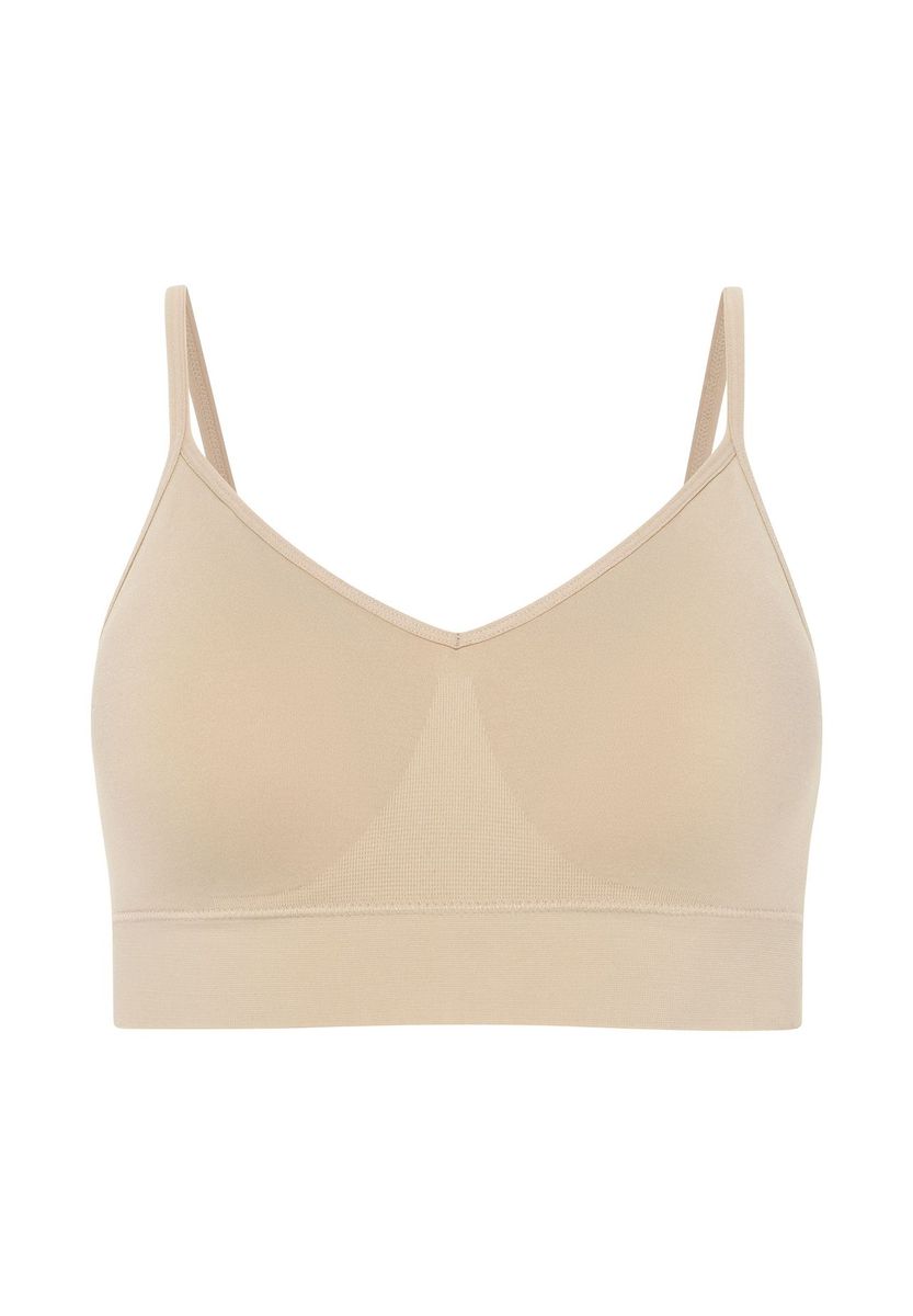 Nahtloses Core Bustier-Bralette Top