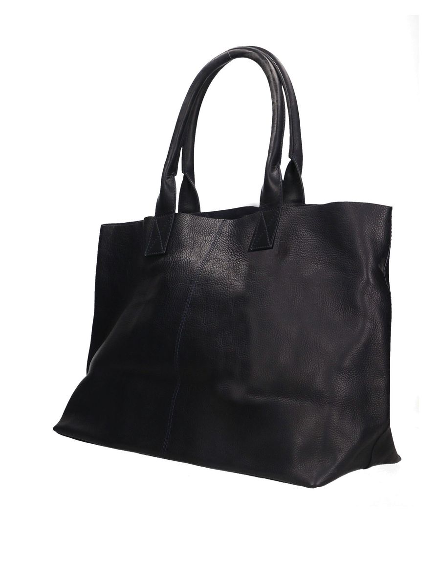 Minimalistische Leder-Shopper-Tasche