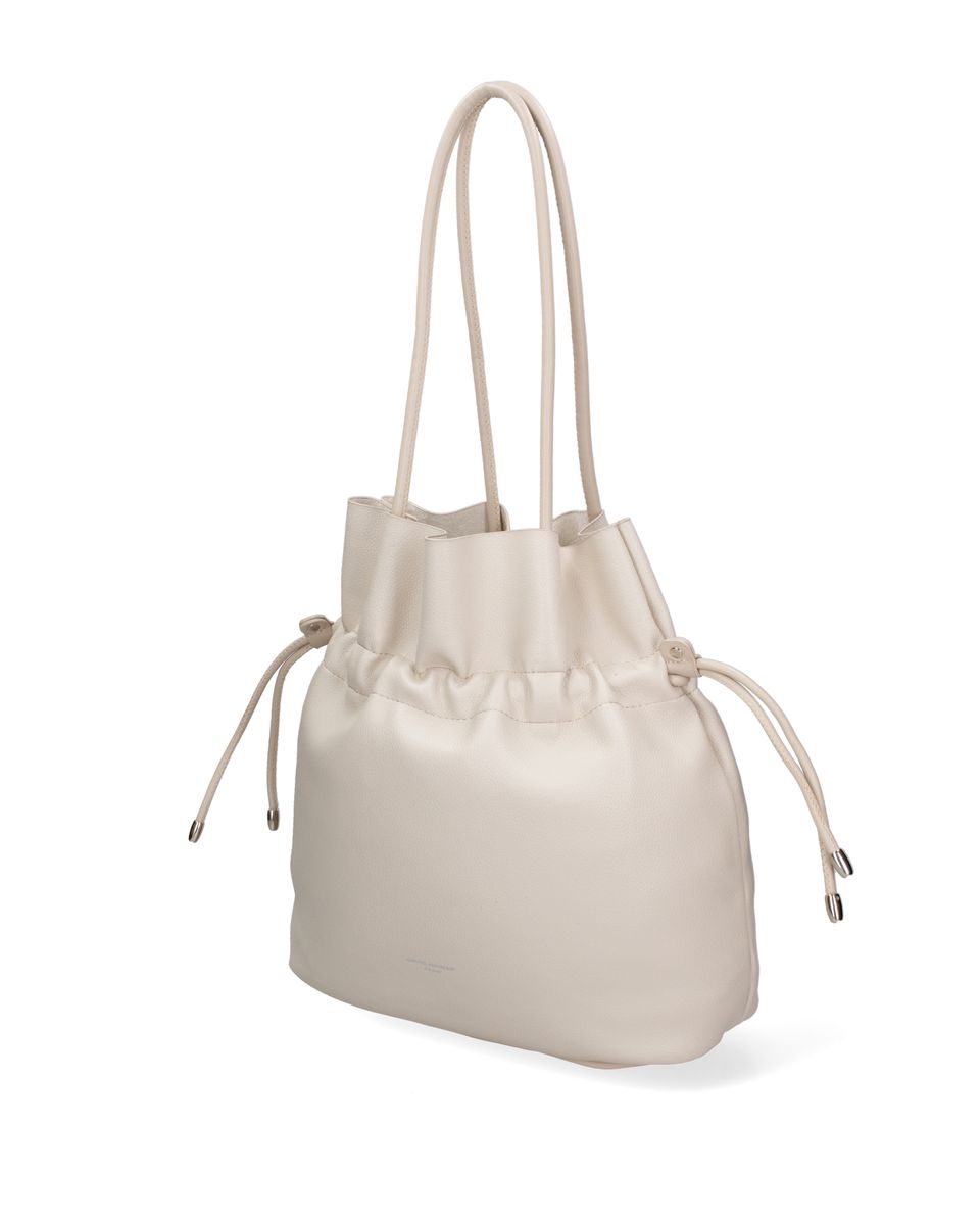 Minimalistische Beuteltasche mit Kordelzug