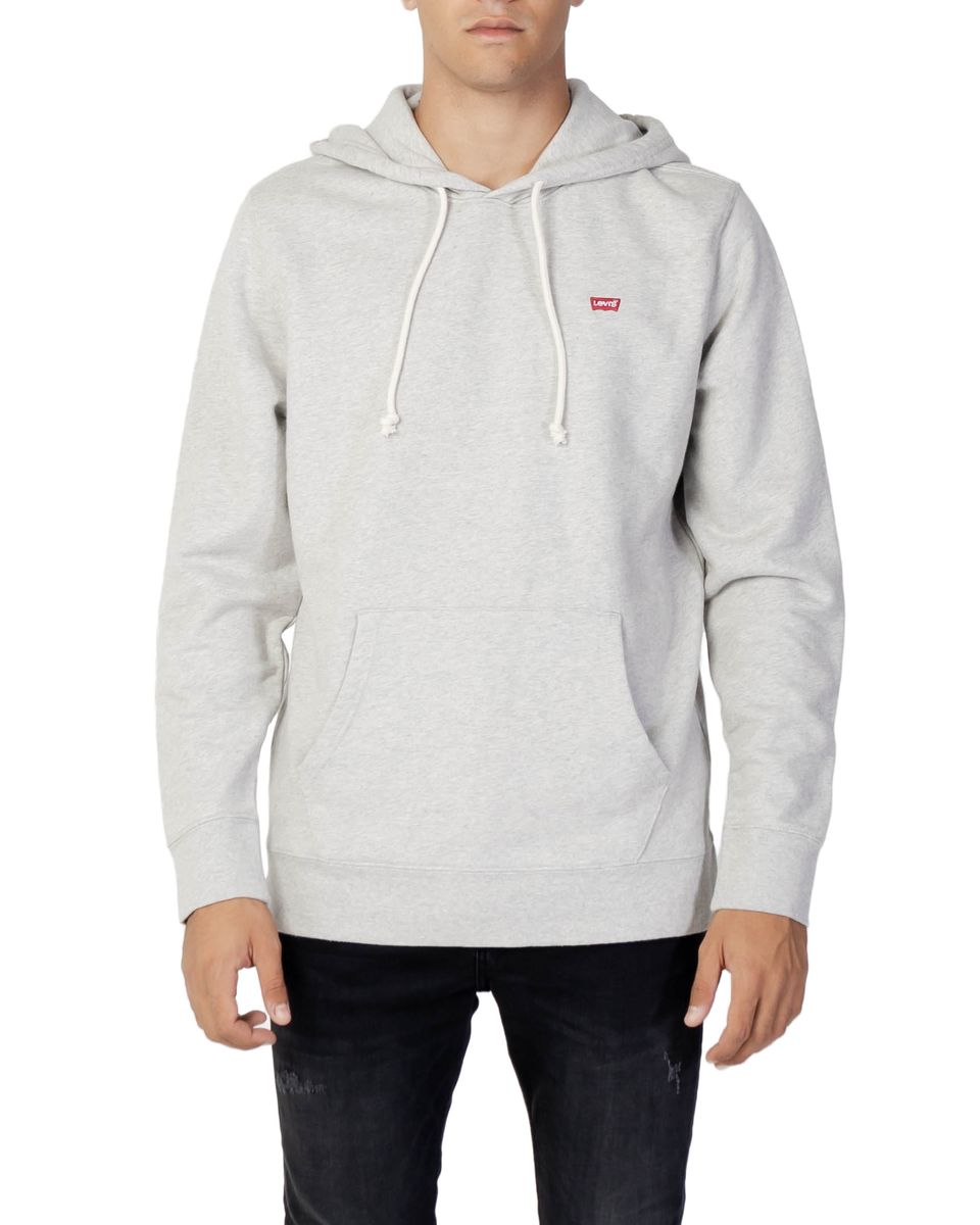 Klassischer Kapuzenpullover mit Logo