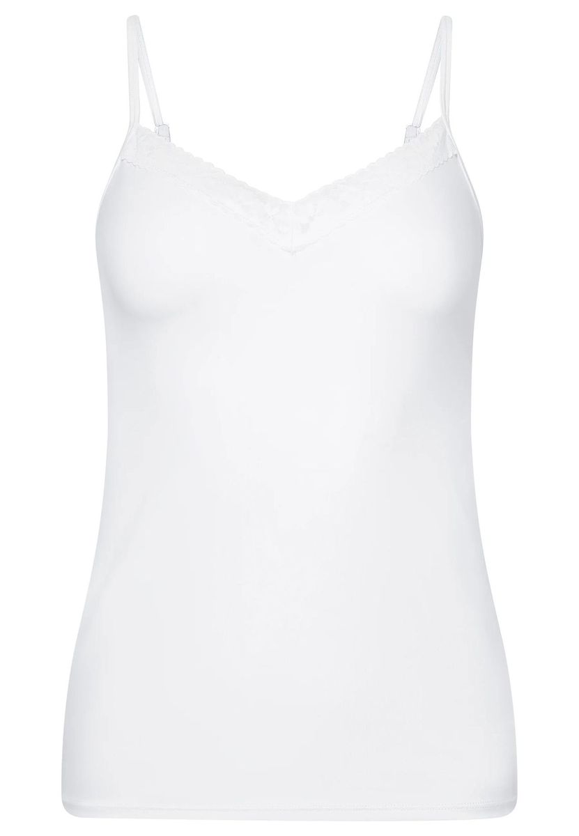 Weiches Stretch-Cami-Top mit Spitze