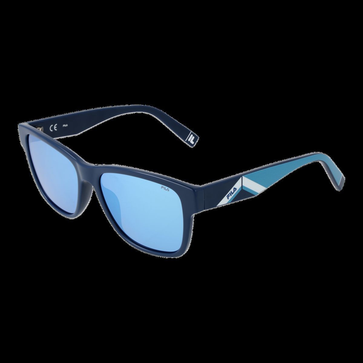 Quadratische Sonnenbrille mit Vollrand
