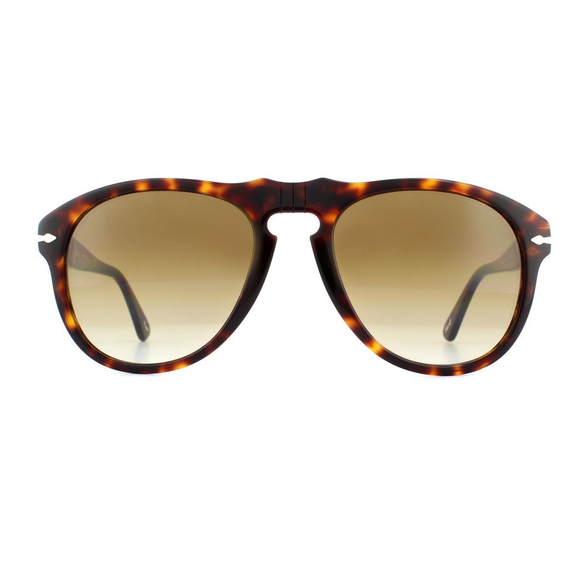 Havana Braune Gradienten-Pilotenbrille
