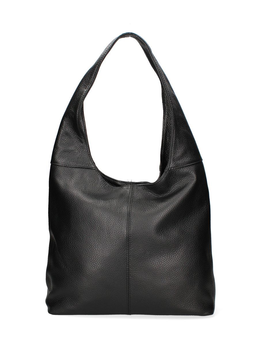 Klassische Leder Schulter Hobo Tasche