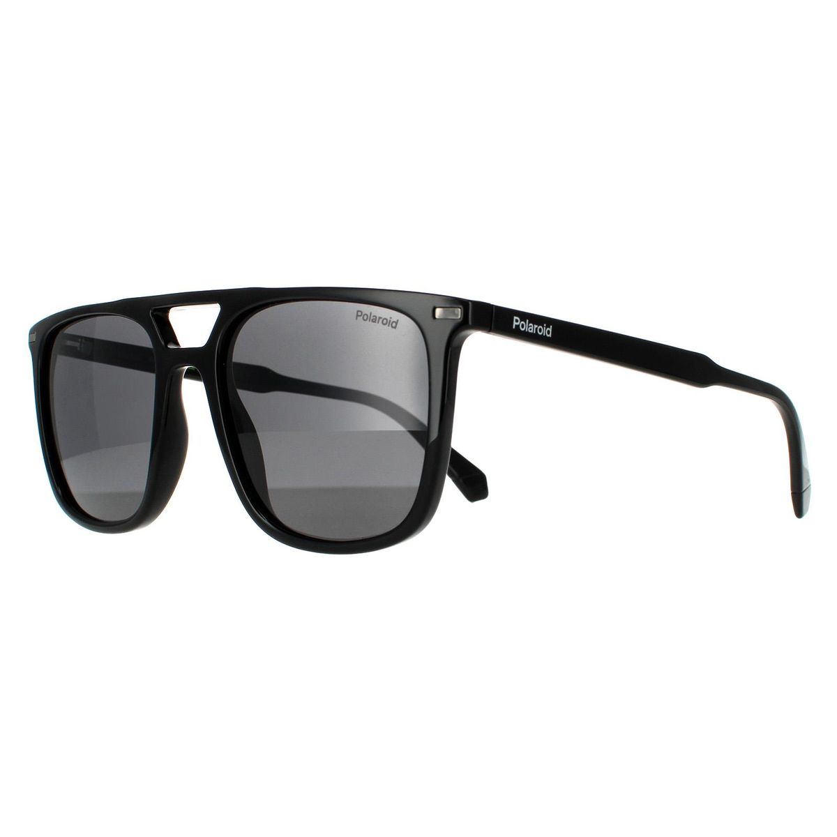 Moderne polarisierte Doppelsteg-Sonnenbrille