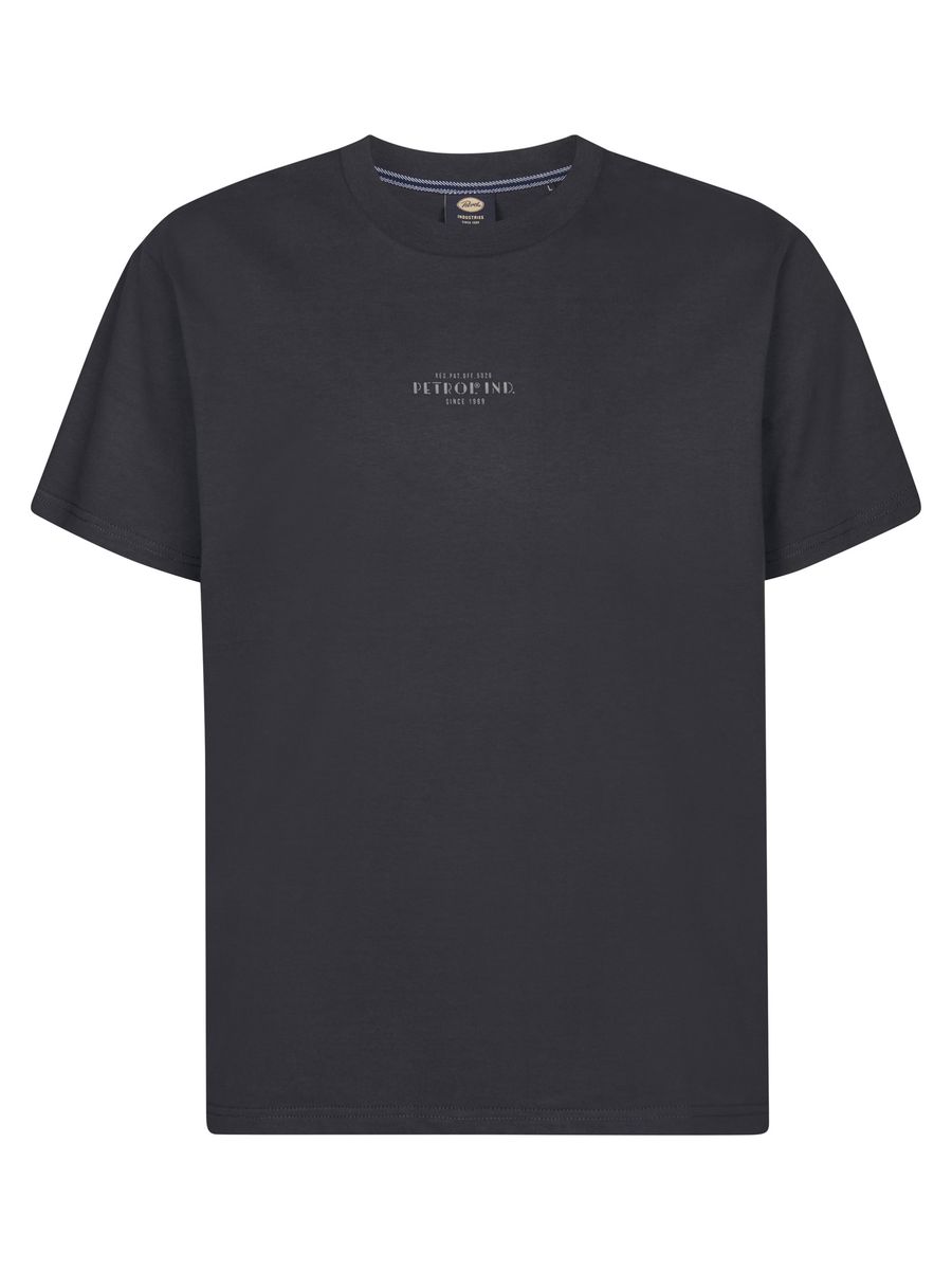 Klassisches T-Shirt mit Rundhalsausschnitt und Logo