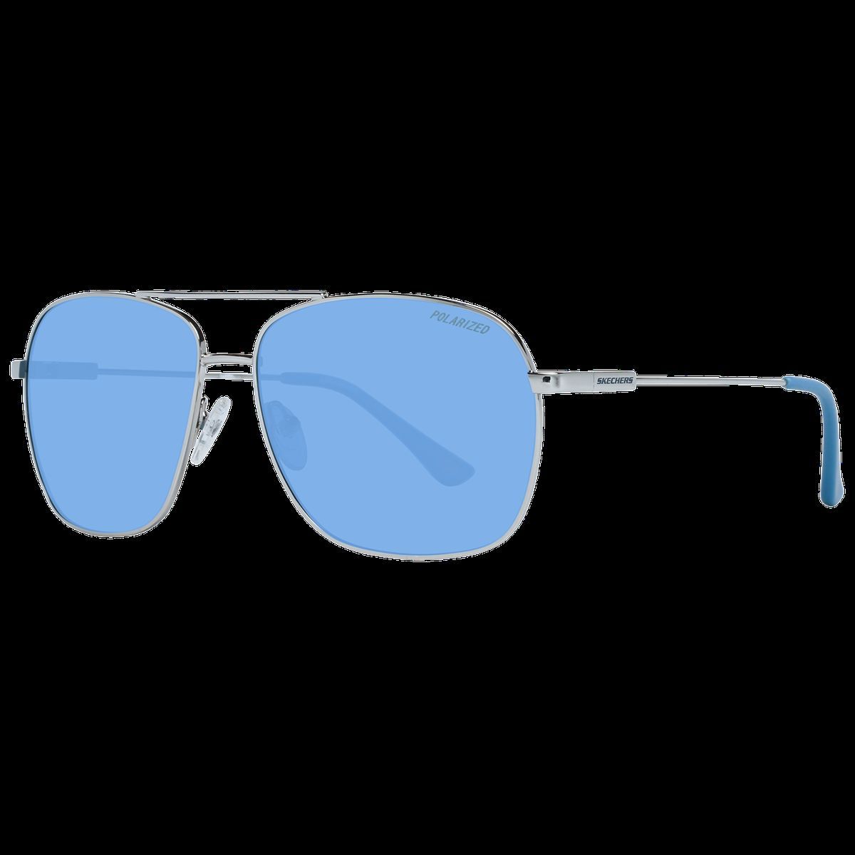 Pilotenbrille mit polarisierten blauen Gläsern