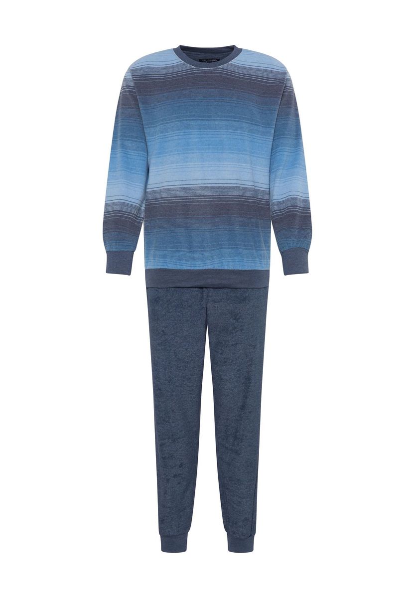 Herren Schlafanzug Set mit Streifen
