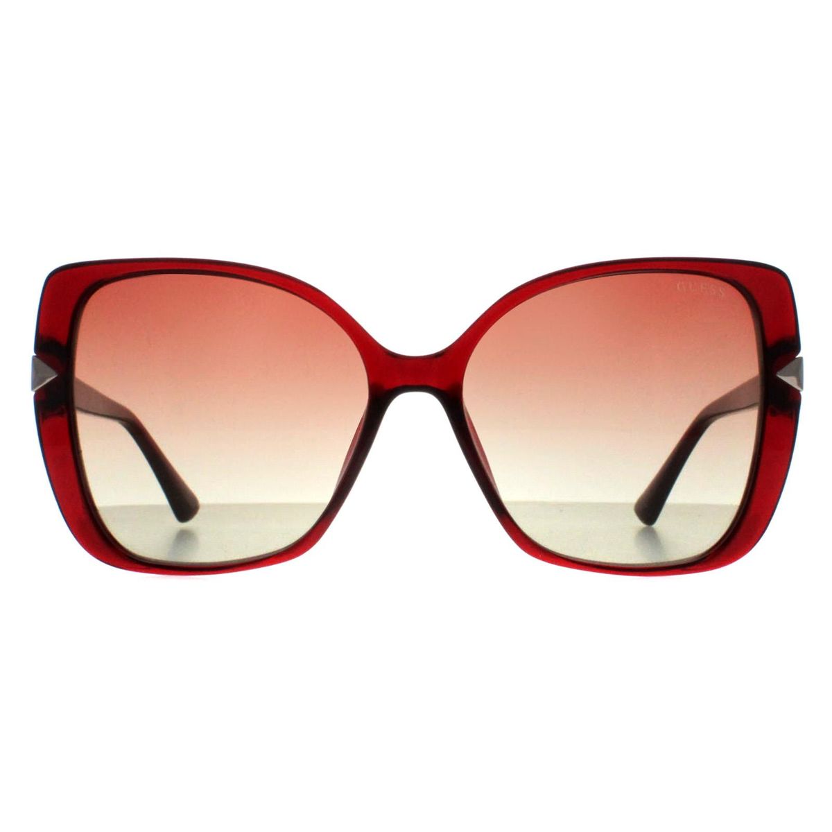 Übergroße Butterfly Sonnenbrille mit Farbverlaufsglas
