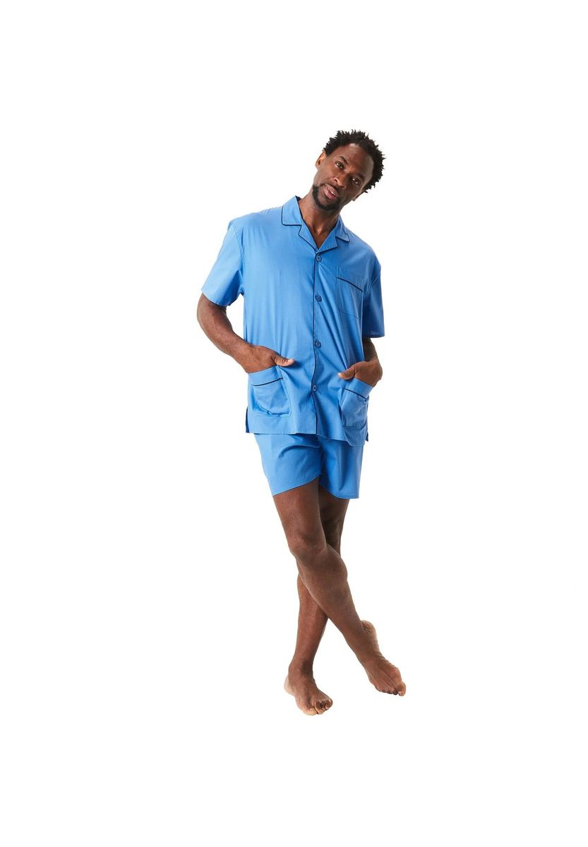 Herren Kurzarm Pyjama Set