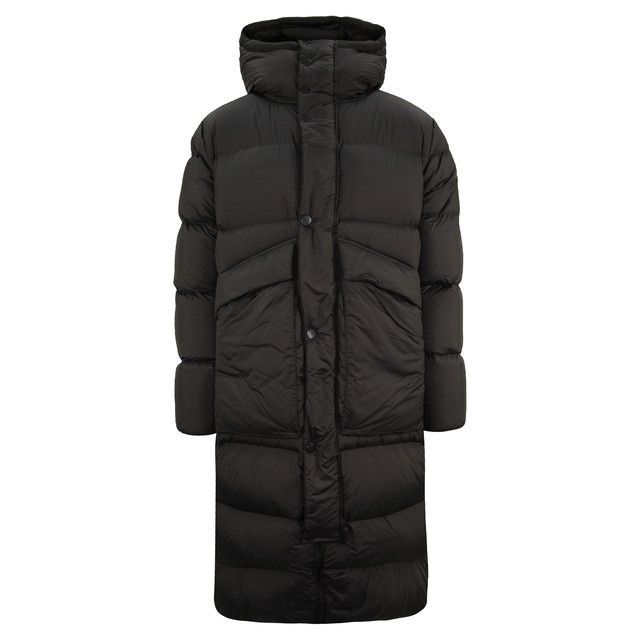 Unisex Lang Geschnittener Daunenmantel