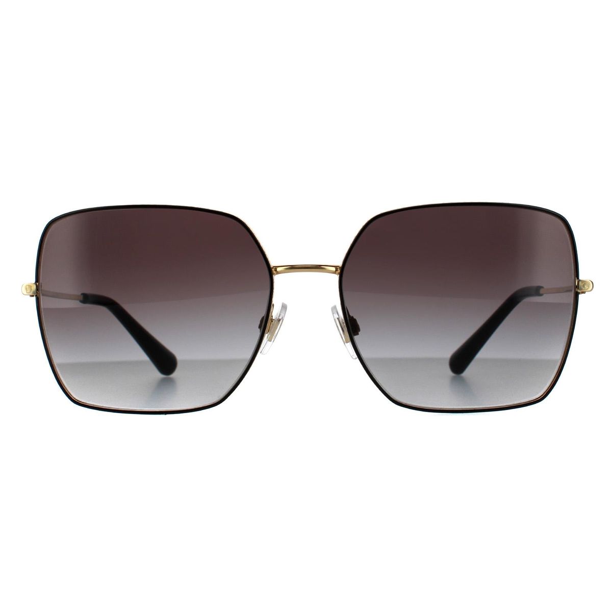Quadratische Oversize-Sonnenbrille mit Farbverlauf