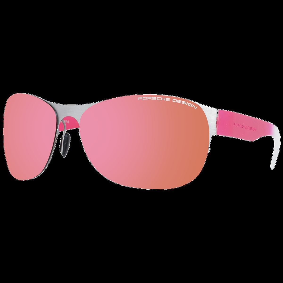 Porsche Design Sonnenbrille mit rosa Gläsern