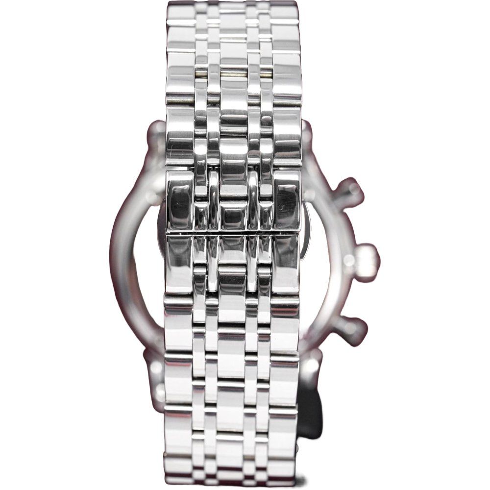 Eleganter Chronograph mit Gliederarmband