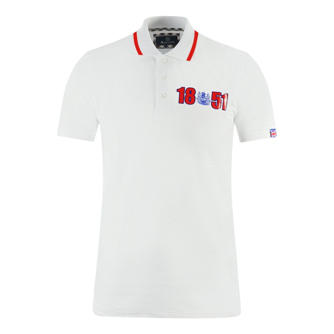 Klassisches Poloshirt mit gesticktem Logo