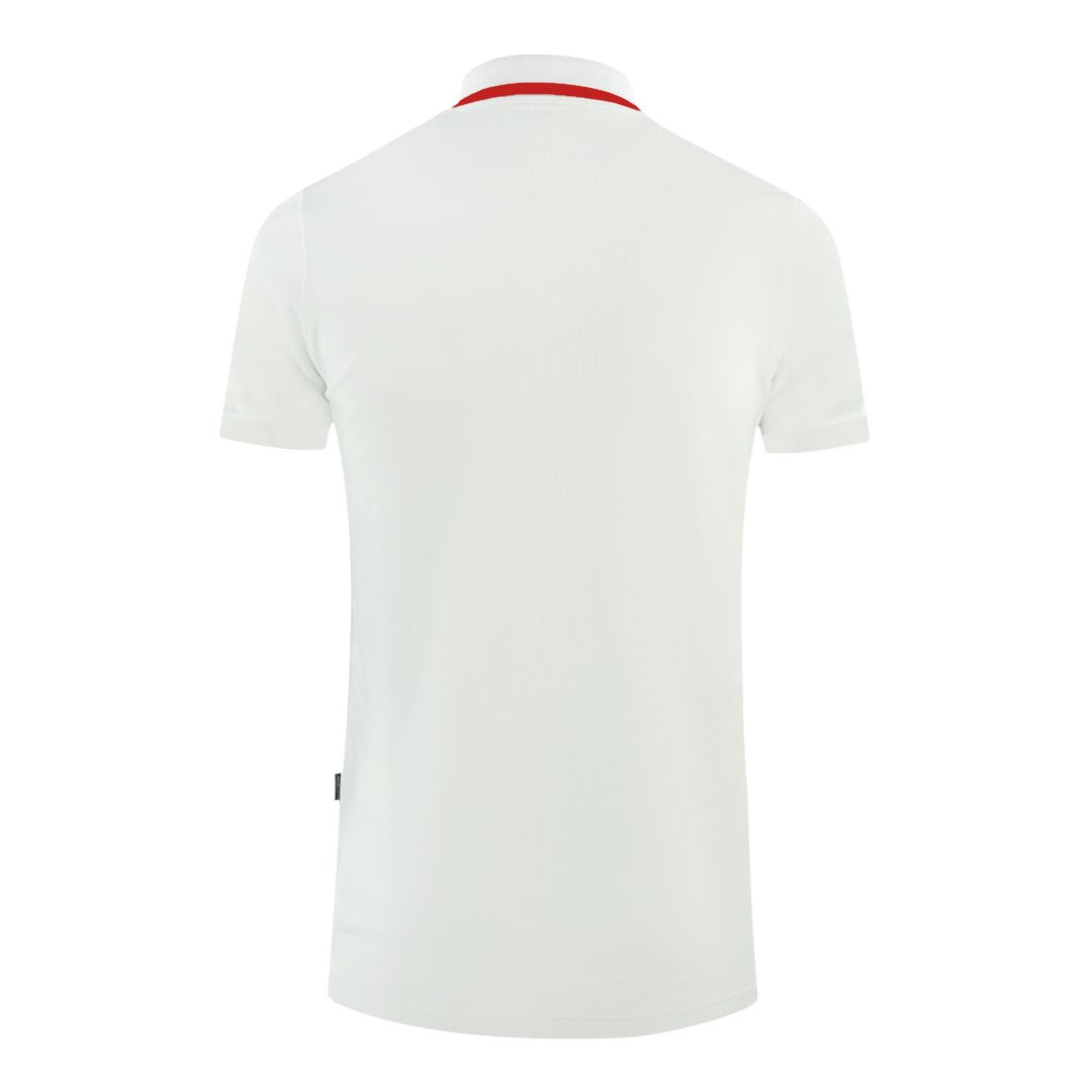 Klassisches Polohemd mit Logo-Stickerei