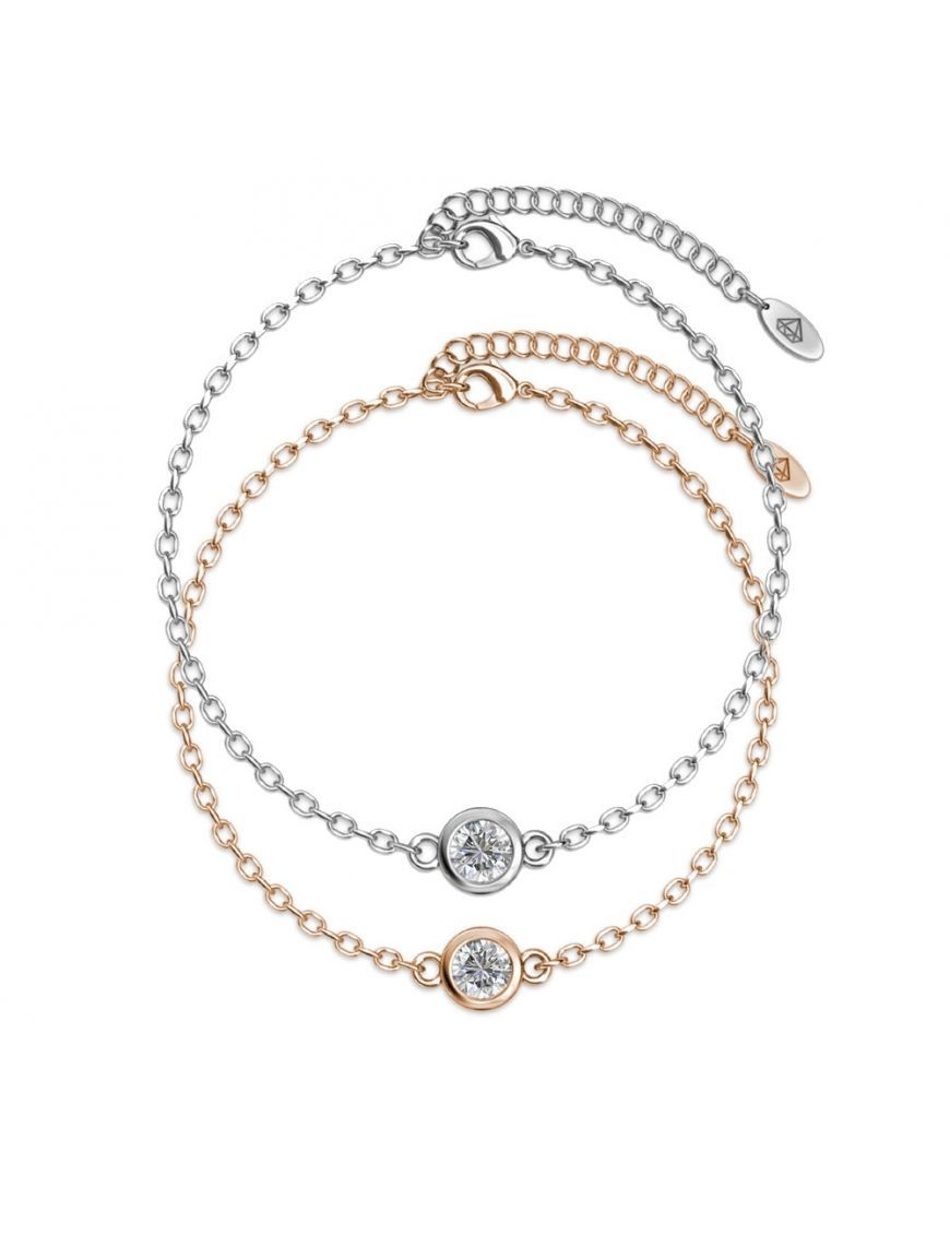 Kristall Geburtsstein Armband Set