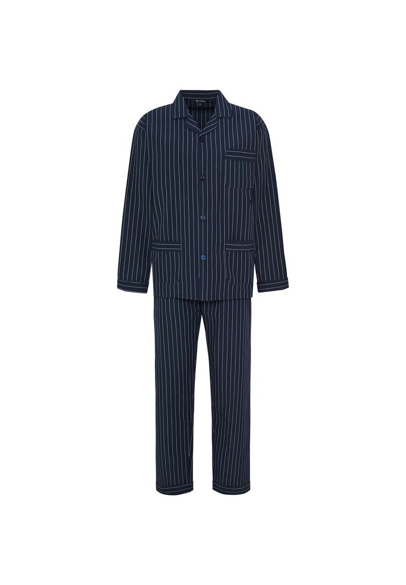 Herren Schlafanzug Set mit Streifen