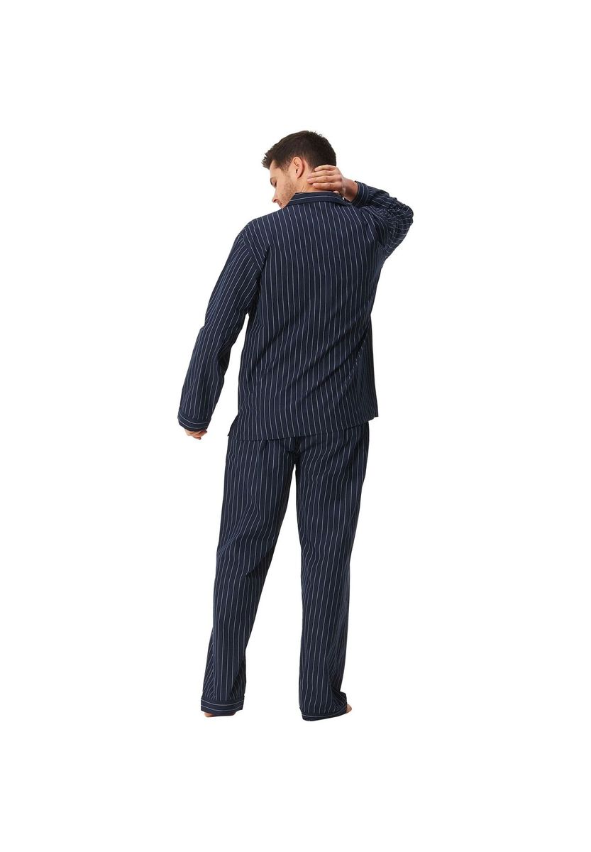 Herren Schlafanzug Set mit Streifen