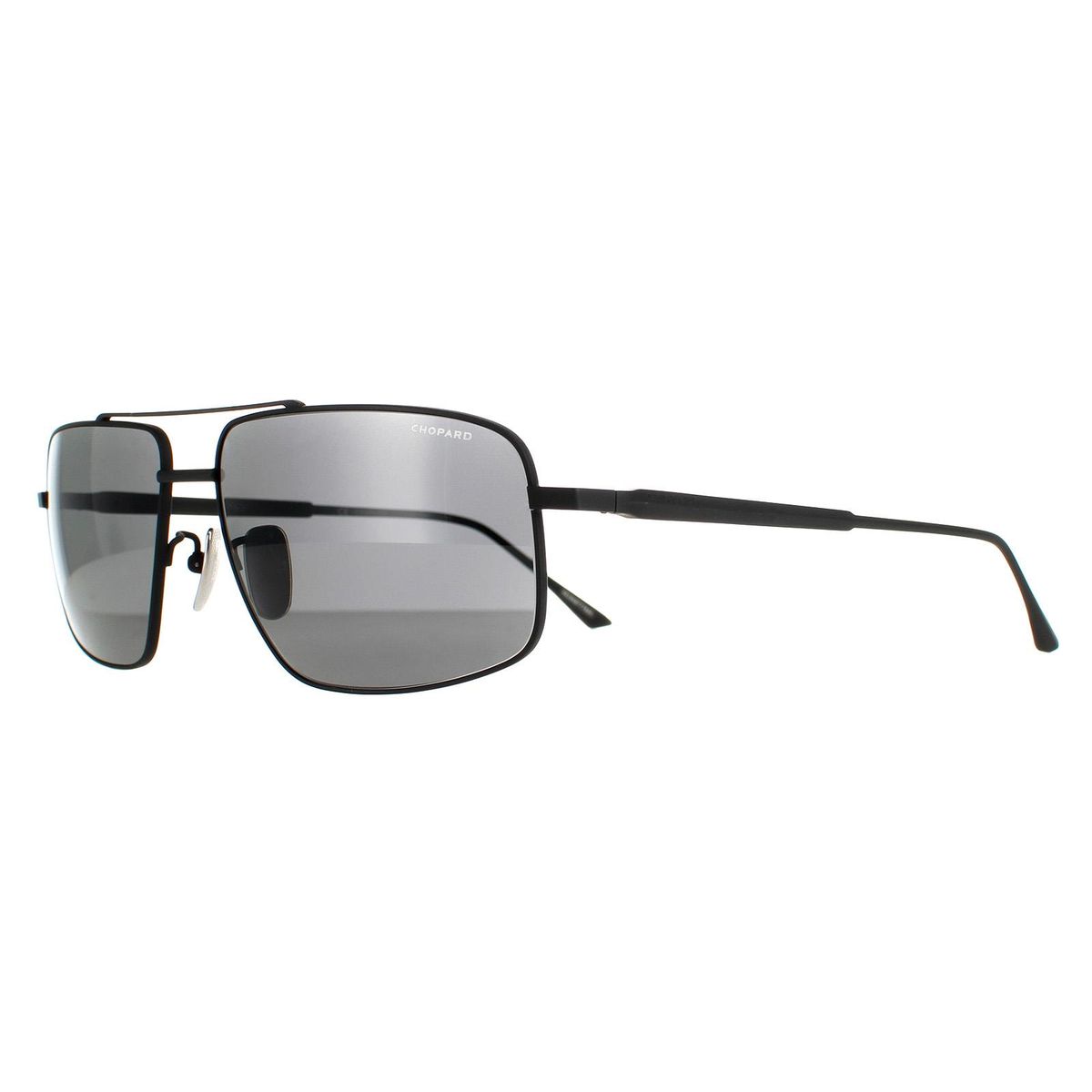 Schlanke polarisierte rechteckige Pilotenbrille