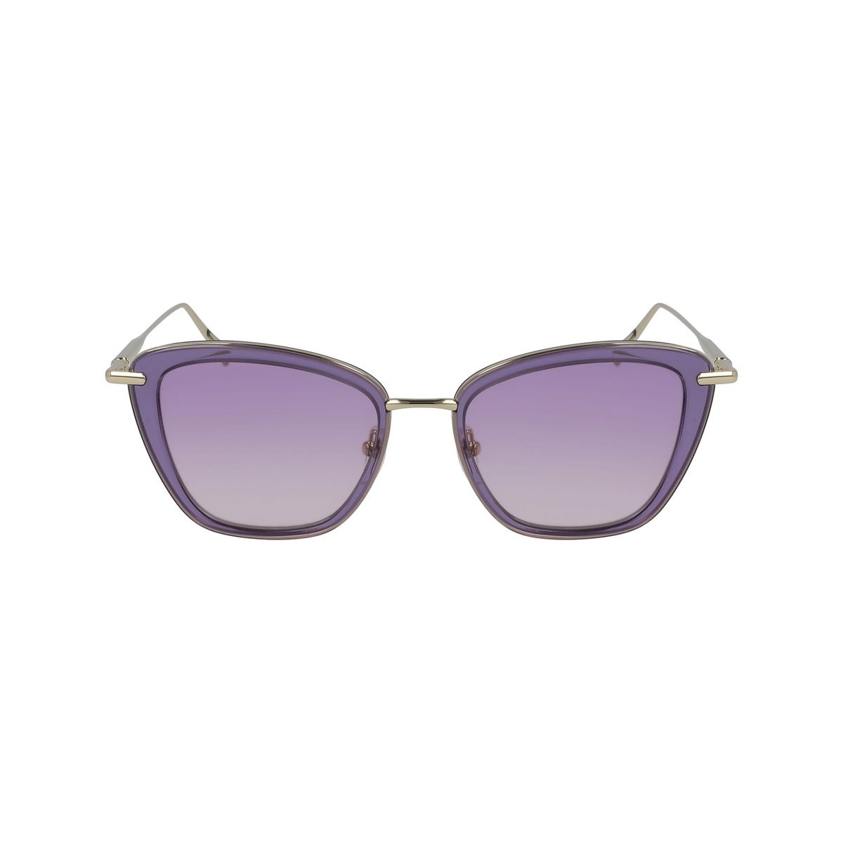 Cat-Eye Sonnenbrille mit lila Farbverlauf