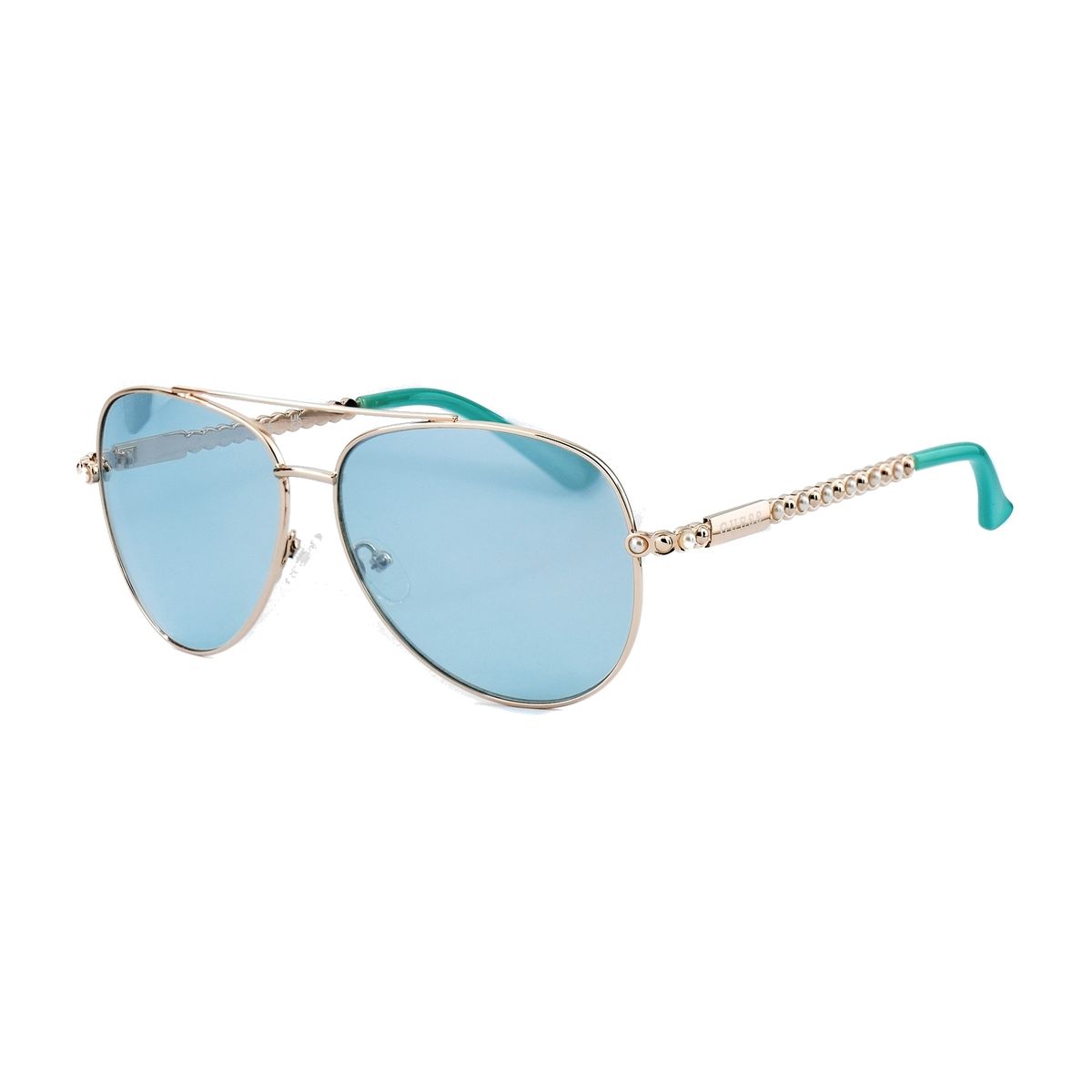 Aviator Sonnenbrille mit Kristallverzierungen