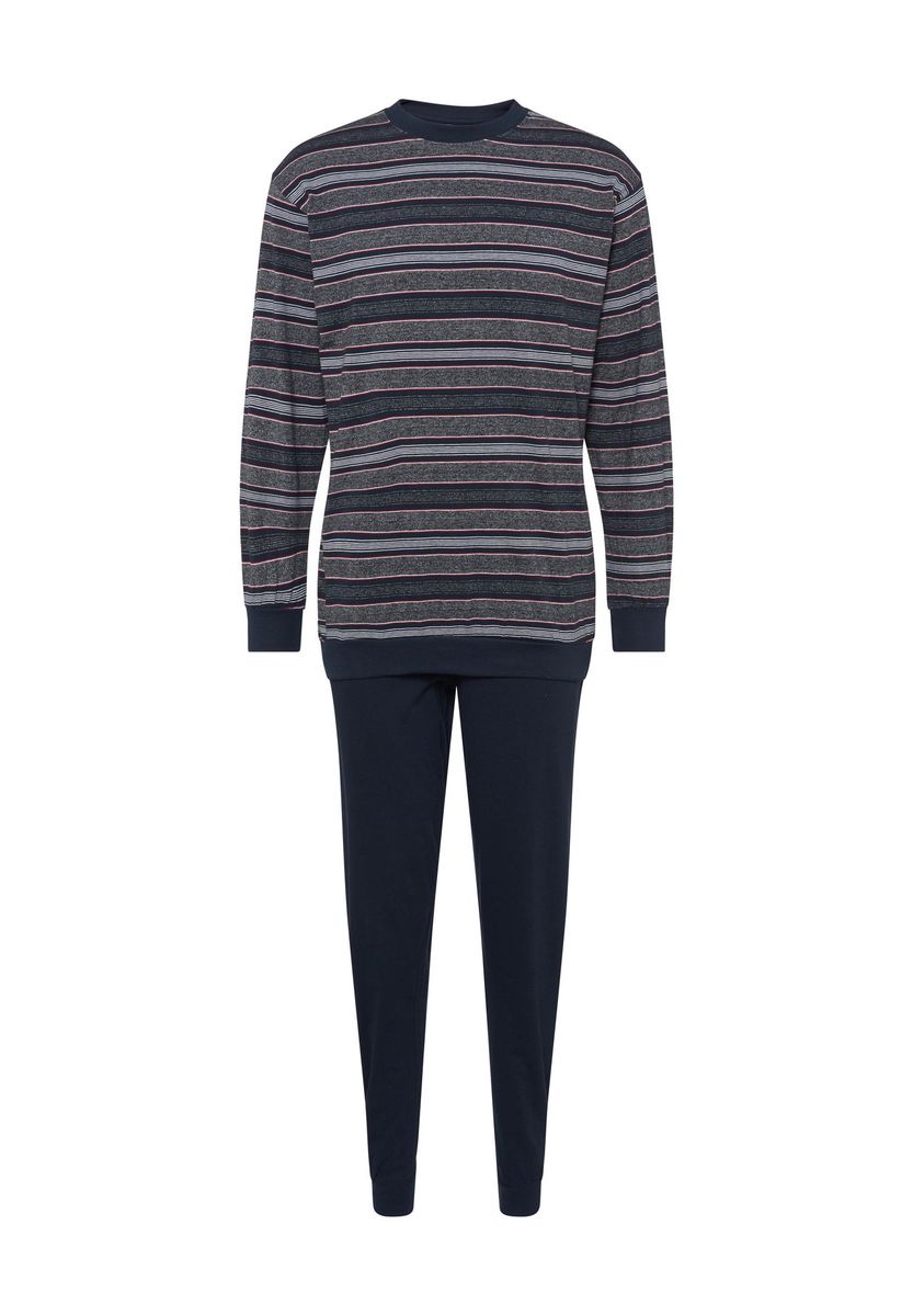 Herren Schlafanzug Set mit Streifen