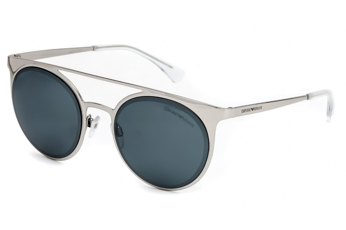 Runde Sonnenbrille mit Doppelsteg