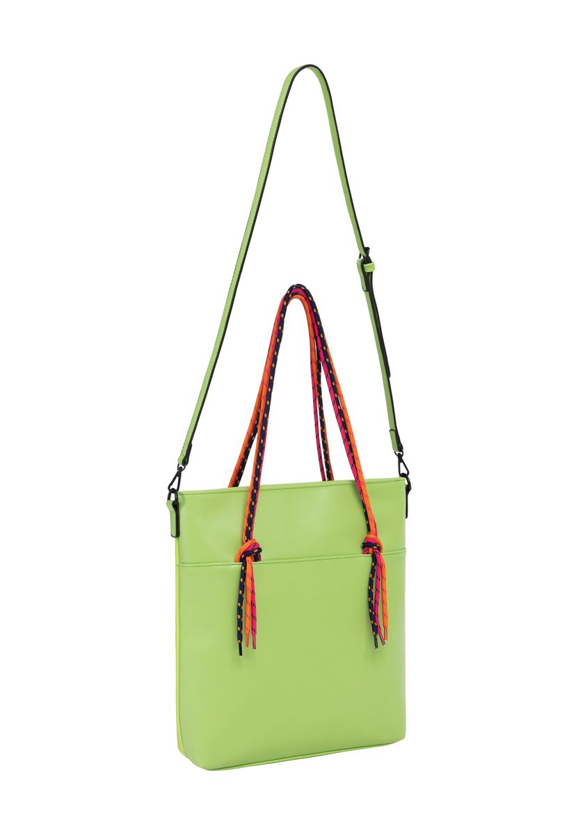Gesteppter Shopper mit Seilgriffen