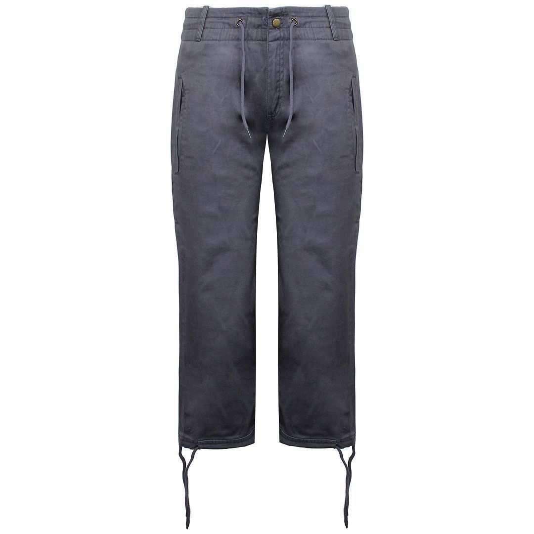 Cropped Utility Hose mit Kordelzug